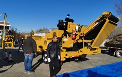 2019年，長春市伊通河設(shè)施維護(hù)處采購一臺Rayco大型粉碎機(jī)1754.